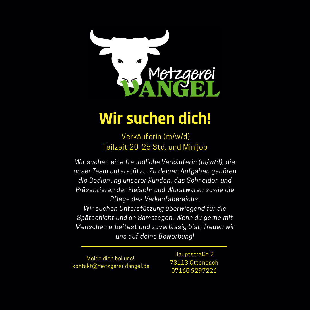 Stellenanzeige